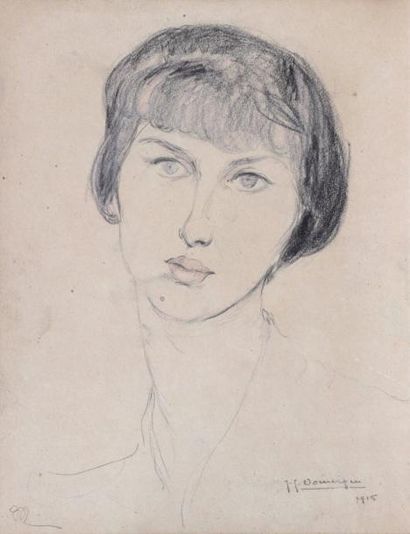 null Jean Gabriel DOMERGUE

Portrait de femme, 1915

Dessin à la mine de plomb sur...