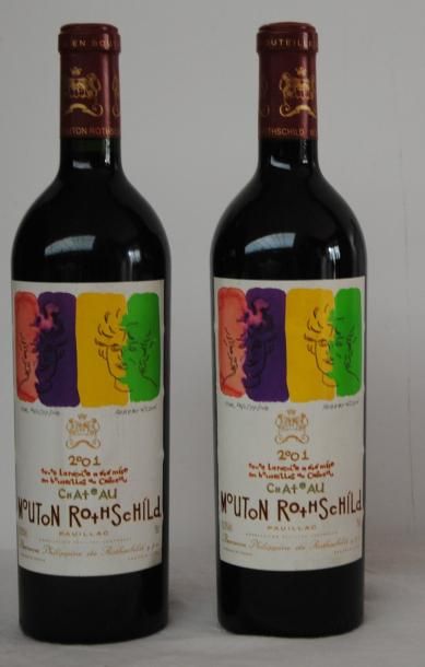 null 2 bout CHT MOUTON ROTHSCHILD 2001