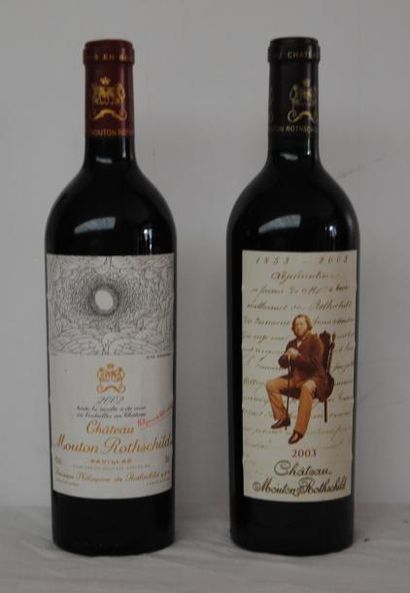 null 2 bout CHT MOUTON ROTHSCHILD 2002 ET 2003