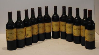 null 12 bout CHT LYNCH MOUSSAS 1991 (6 BG)