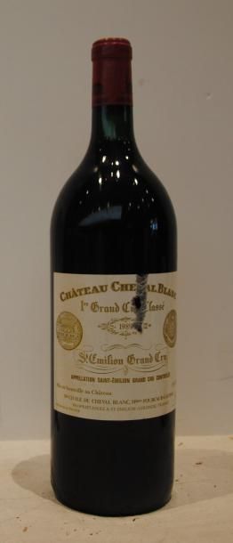 null 1 mag CHT CHEVAL BLANC 1989 (BG, étiq griffée))