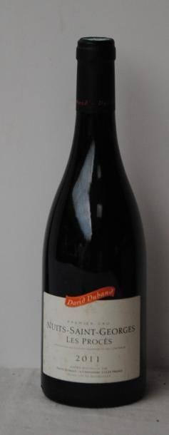 null 12 bout NUITS ST GEORGES 1ER CRU LES PROCES DOMAINE DUBAND 2011