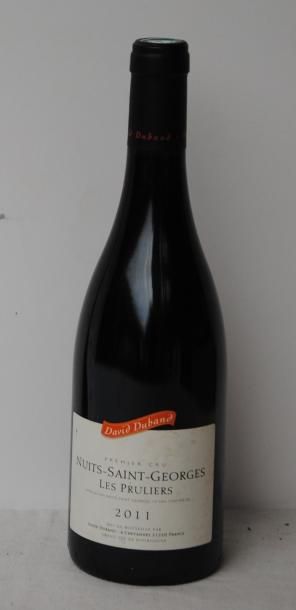 null 12 bout NUITS ST GEORGES 1ER CRU LES PRULIERS DOMAINE DUBAND 2011