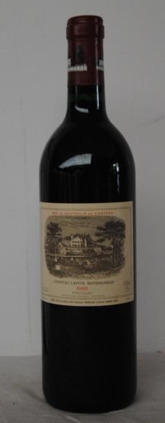 null 1 bout CHT LAFITE ROTHSCHILD 1989