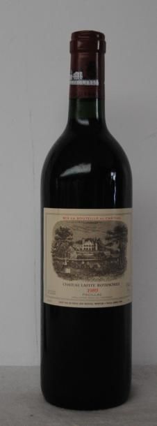 null 1 bout CHT LAFITE ROTHSCHILD 1989