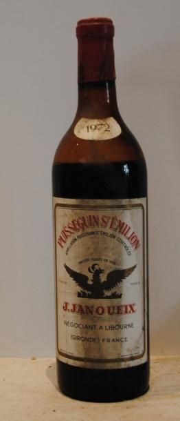 null 9 bout PUISSEGUIN ST EMILION JANOUEIX 1972 (niveaux bas)