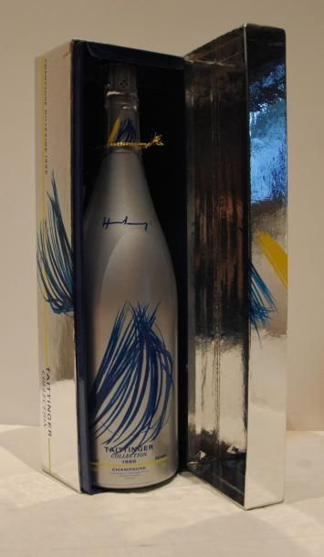 null 1 bout CHAMPAGNE TAITTINGER COLLECTION HANS HARTUNG 1986