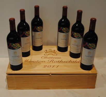 null 6 bout CHT MOUTON ROTHSCHILD 2011 CB