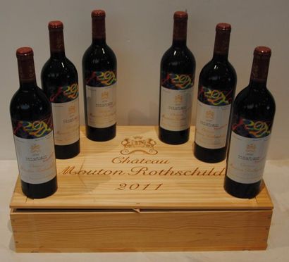 null 6 bout CHT MOUTON ROTHSCHILD 2011 CB