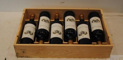 null 6 bout CHT LANESSAN HAUT MEDOC 2009