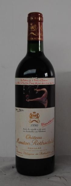 null 1 bout CHT MOUTON ROTHSCHILD 1990 (EA)