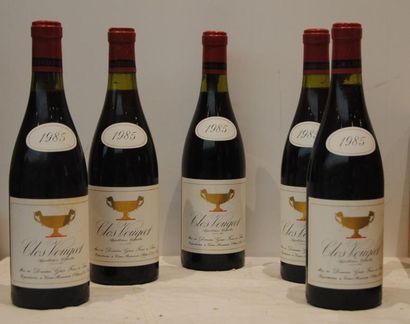 null 5 bout CLOS VOUGEOT GROS F&S 1985