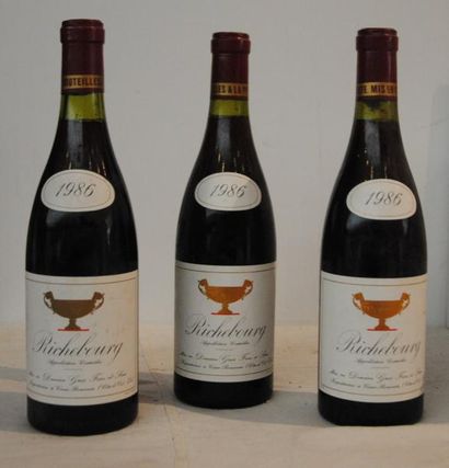 null 3 bout RICHEBOURG GROS F&S 1986