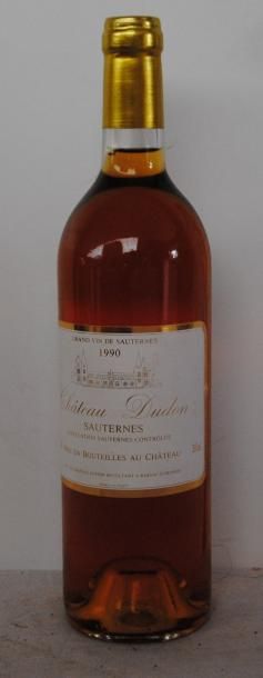null 12 bout CHT DUDON SAUTERNES 1990