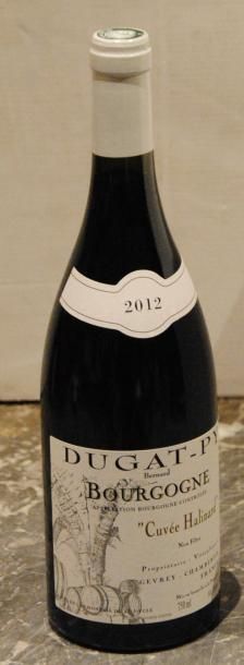 null 9 bout BOURGOGNE HALINARD DUGAT PY 2012