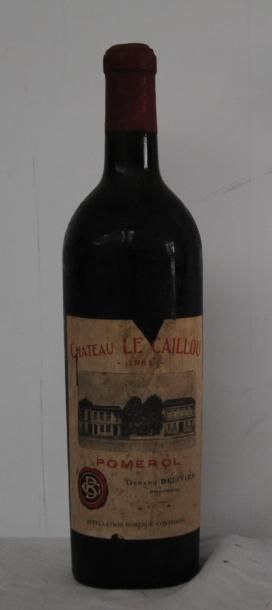 null 1 bout CHT LE CAILLOU POMEROL 1961 (BG)
