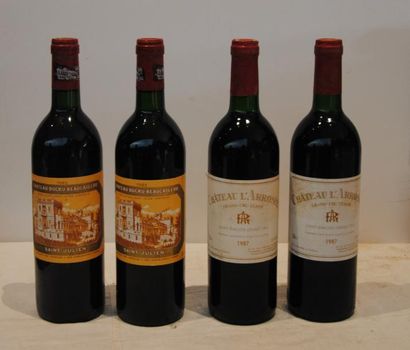 null 4 bout 2 CHT DUCRU BEAUCAILLOU 1985 2 CHT L'AROSEE 1987
