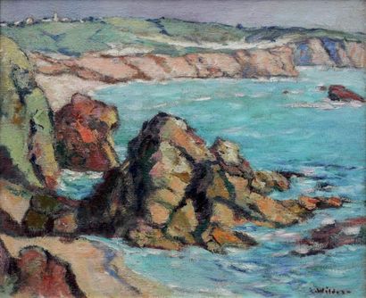 null André WILDER (1871-1965)

Côte à Port Blanc

Huile sur toile signée en bas à...