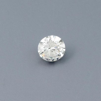 null Diamant taille brillant de 0.97 carat, accompagné d'une facture de bijoutier...