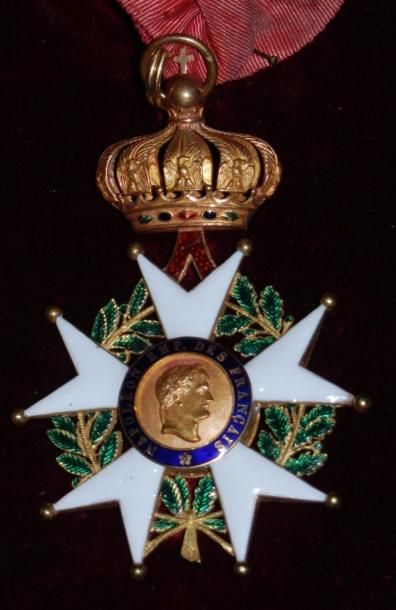null Ordre de la Légion d'Honneur
Croix de Commandeur en or et émail
Poids brut :...