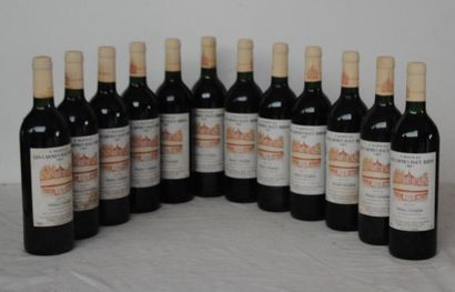 null 12 bout CARMES HAUT BRION 1991 CB (5BG)