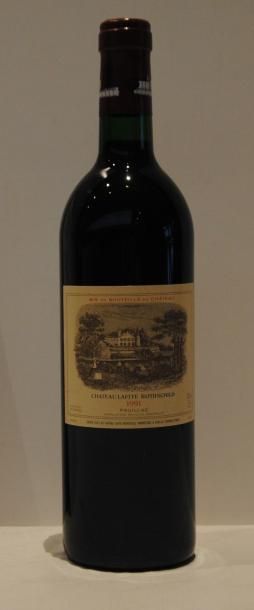 null 1 bout CHT LAFITE ROTHSCHILD 1991