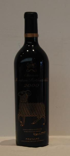 null 1 bout CHT MOUTON ROTHSCHILD 2000