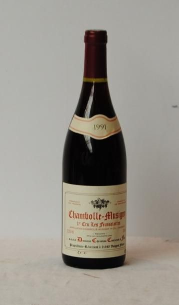 null 1 bout CHAMBOLLE MUSIGNY 1ER CRU "LES FEUSSELOTTES" CHRISTIAN CONFURON 1991