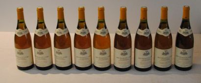 null 9 bout MEURSAULT HERITIERS MAURICE ROPITEAU GENNEVRIERES 1994