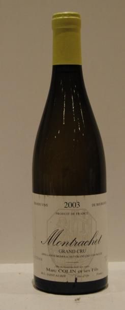 null 1 bout MONTRACHET MARC COLIN 2003