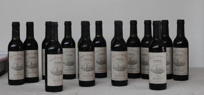 null 15 d.bout CHT LA VIOLETTE POMEROL 1988 (BG, ETIQ EMPOUSSIEREES)