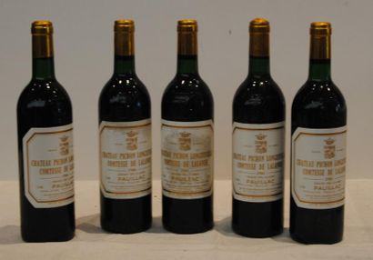 null 5 bout CHT PICHON LALANDE 1986
