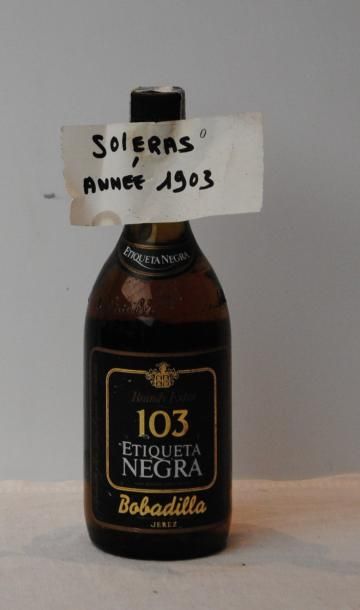 null 1 bout JEREZ SOLERAS 1903
