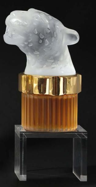 Lalique parfums PANTHÈRE - (2004)
Flacon mascotte - h: 14,5cm