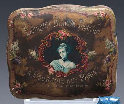 Bourjois Bouquet Manon Lescaut - (années 1880-1890)
Rare coffret rectangulaire galbé...