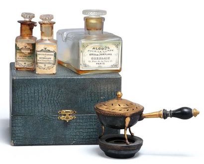 Guerlain Brûle-Parfum Complet - (années 1890-1910)
Rare coffret rectangulaire en...