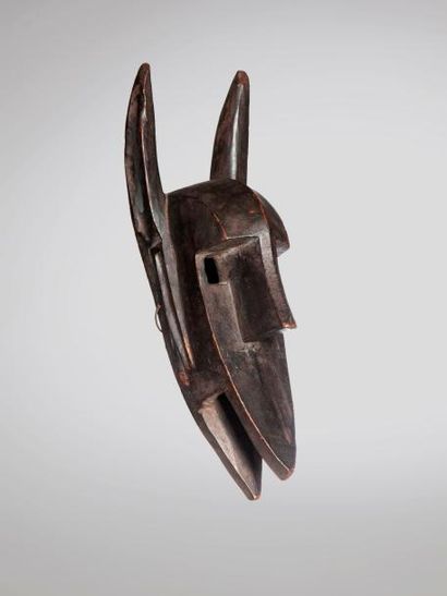 null BAMBARA, Mali. Elégant masque représentant l'antilope-cheval utilisé dans les...