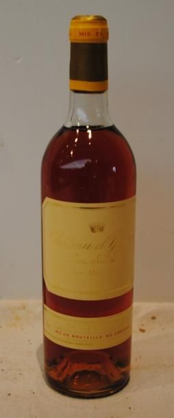 null 1 bout CHT D'YQUEM 1982