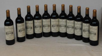 null 11 bout LA CHAPELLE DE LA MISSION HAUT BRION 1985 CB