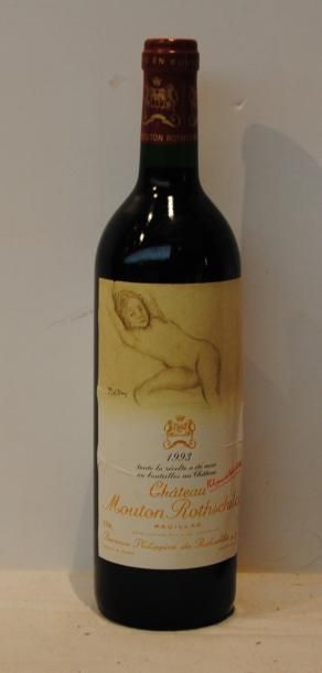 null 1 bout CHT MOUTON ROTHSCHILD 1993