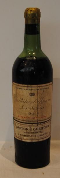 null 1 bout CHT YQUEM 1937 (DEB EP, ETIQ LEG TACHEE) 