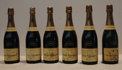 null 6 bout CHAMPAGNE P. GIMONNET BRUT 1996