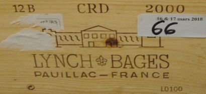 null 12 bout CHT LYNCH BAGES CB 2000