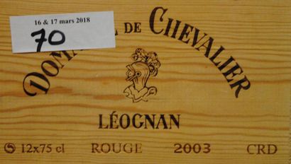 null 12 bout DOMAINE DE CHEVALIER CB 2003