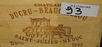 null 12 bout CHT DUCRU BEAUCAILLOU CB 1999