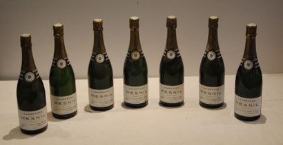 null 7 bout CHAMPAGNE BRUT GD CRU MESNIL ROBERT MONCUIT LE MESNIL 