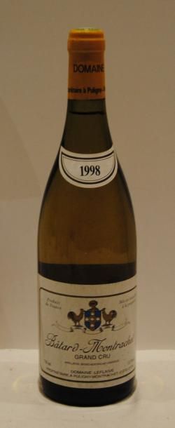 null 1 bout BATARD MONTRACHET DOMAINE LEFLAIVE 1998