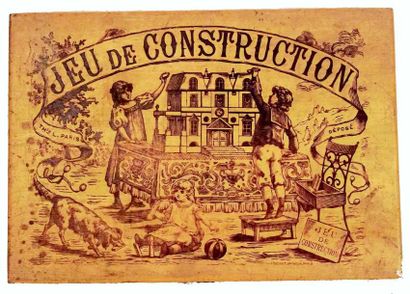 null Jeu de Construction en bois de fabrication française par Théophile LAMAGNIERE...