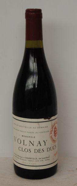 null 1 bout VOLNAY CLOS DES DUCS D'ANGERVILLE 1988