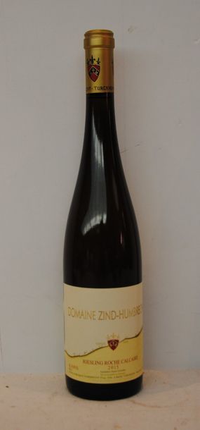 null 12 bout RIESLING ROCHE CALCAIRE ZIND HUMBRECHT 2015
